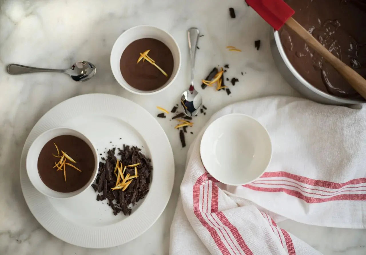 Feiner Schokoladenpudding mit dunkler Edelkakao-Schokolade Rausch