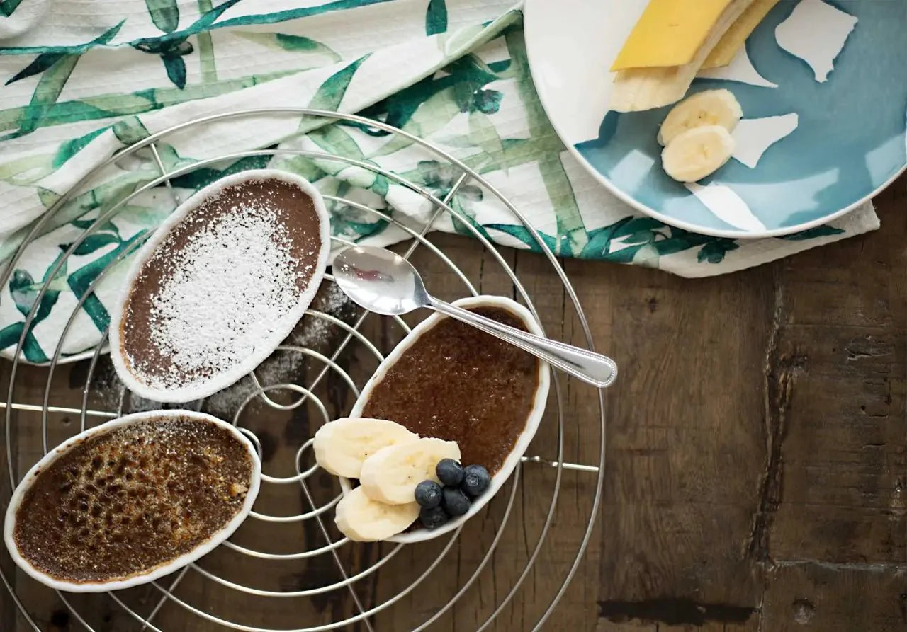 Schokoladen-Crème-Brûlée-mit-dunkler-Edelkakao-Schokolade Rausch