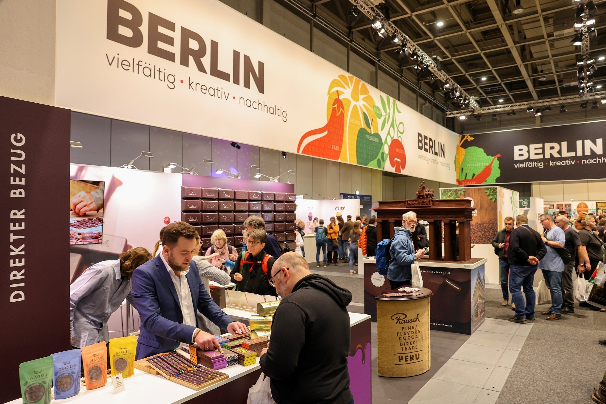 Rausch auf der Grünen Woche 2026 in Berlin