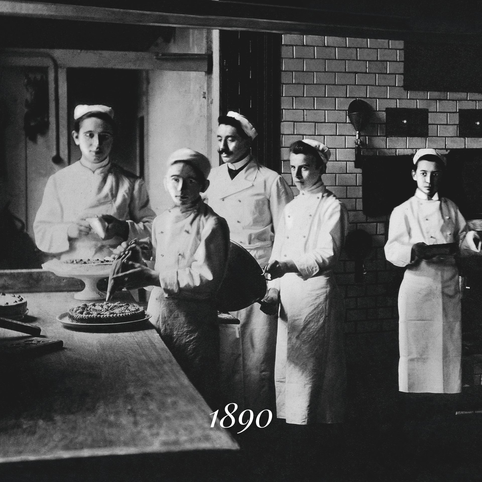 Rausch 1890 Eröffnung 1. Konditorei unter W. Rausch