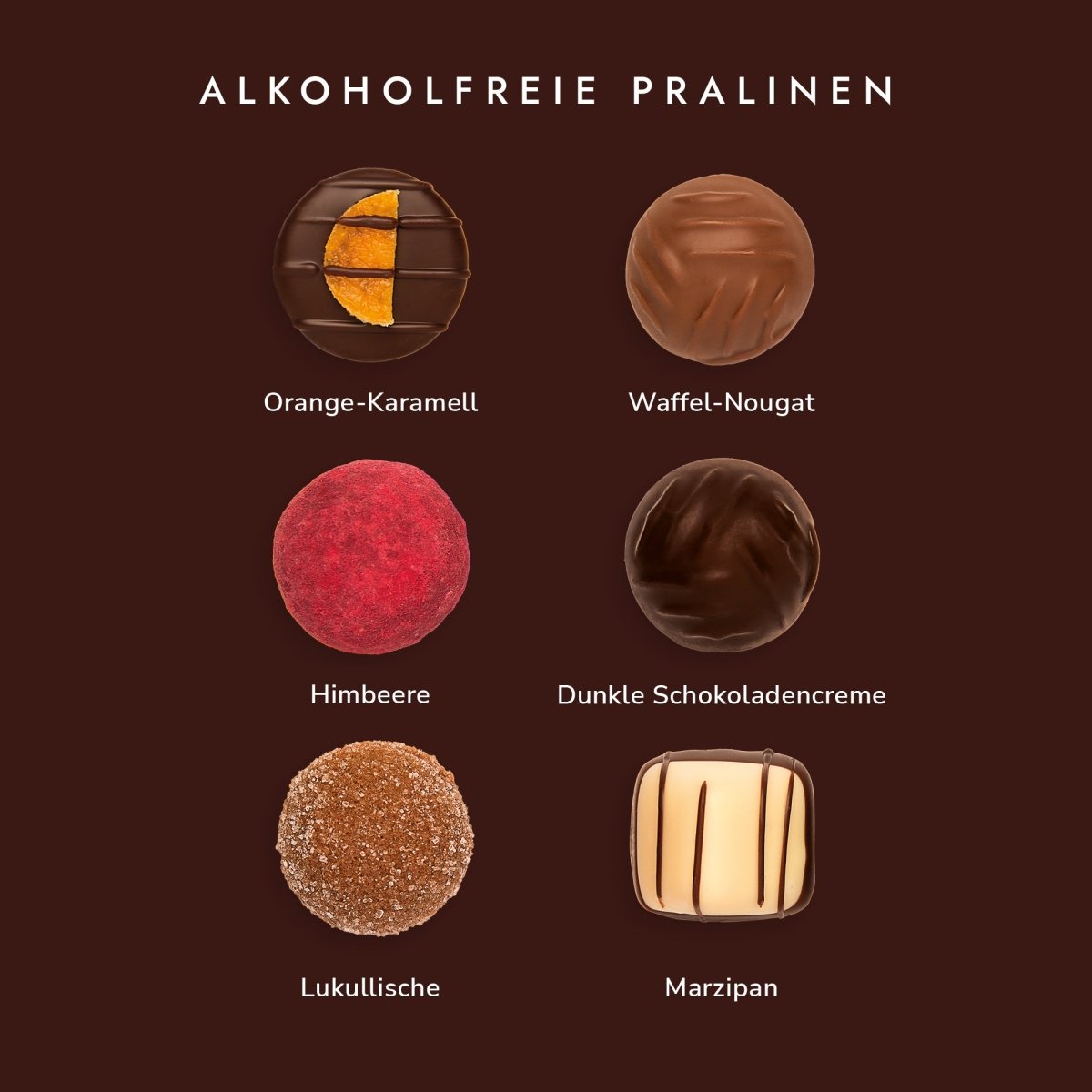 ALKOHOLFREIE PRALINEN - Rausch