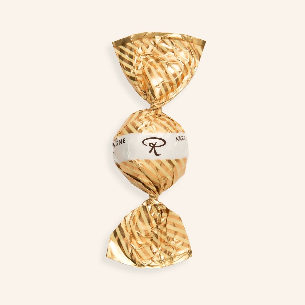 PRALINENKUGEL MARC DE CHAMPAGNE WEISS - Rausch