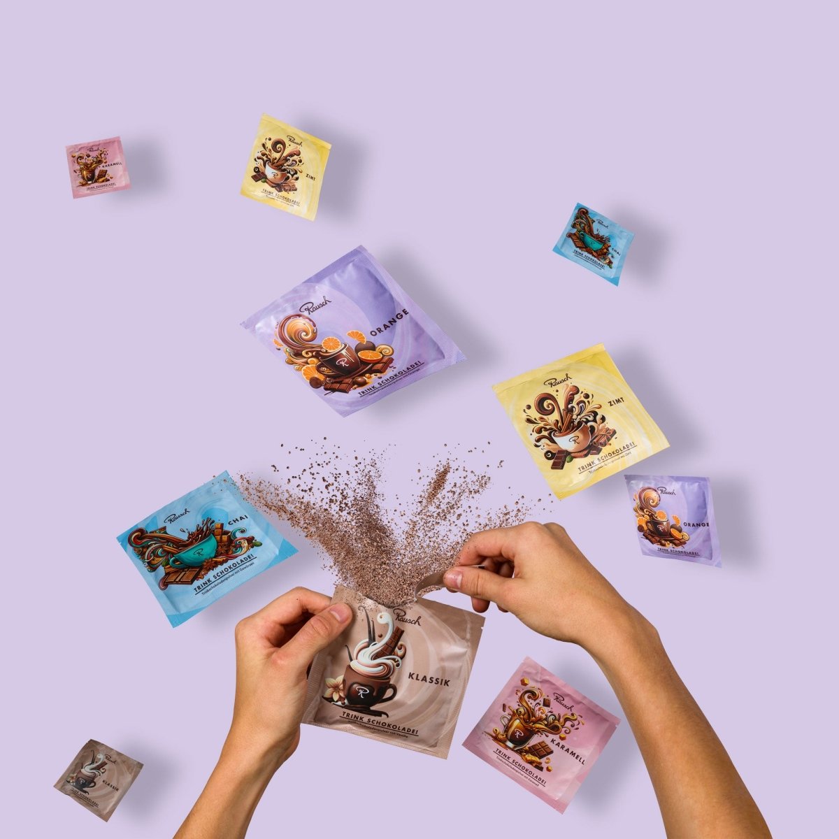 TRINK SCHOKOLADE! ORANGE - Rausch