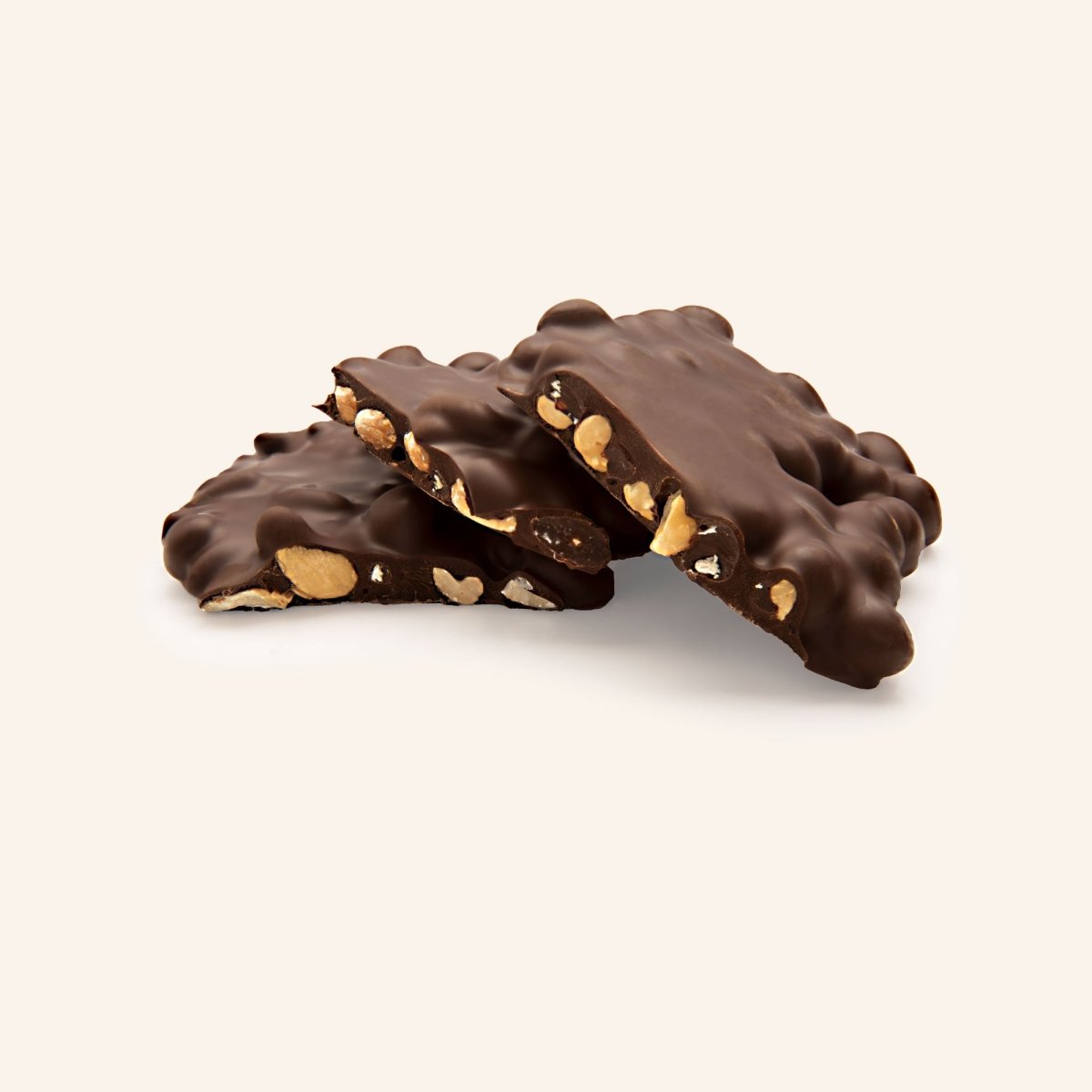 3 x SCHOKOLIERTE NÜSSE DUNKEL - Rausch