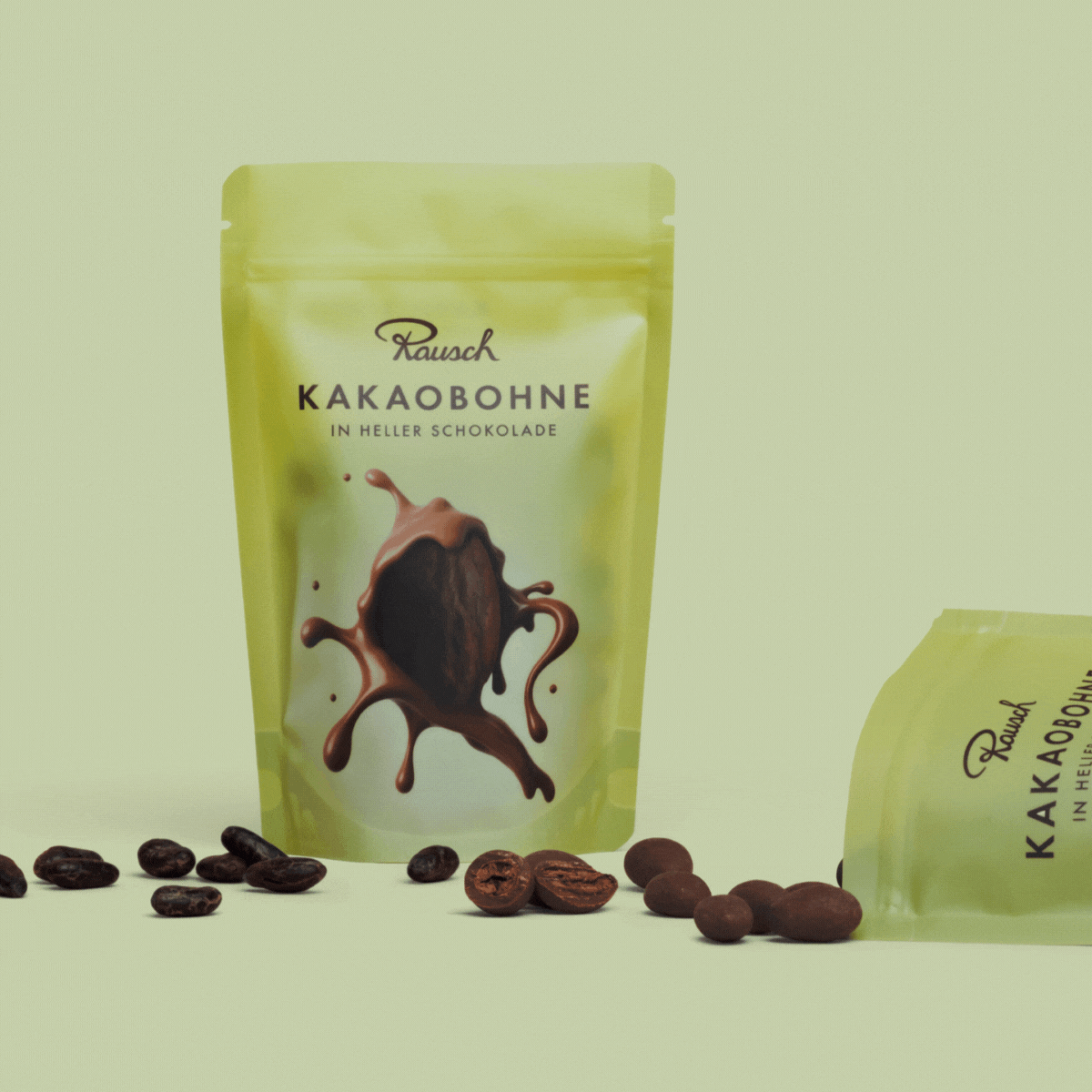 SCHOKOLIERTE KAKAOBOHNEN 43% - Rausch
