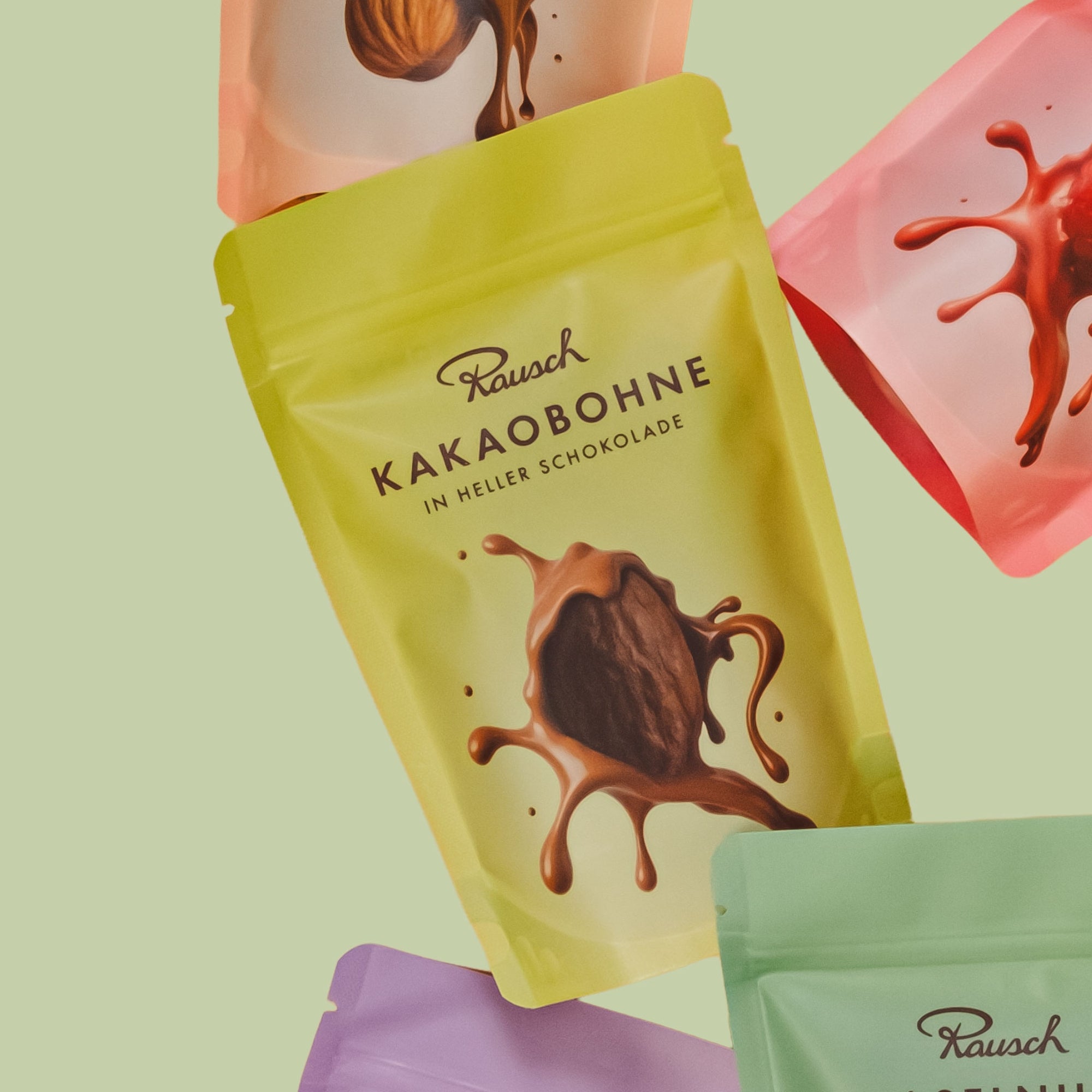 SCHOKOLIERTE KAKAOBOHNEN 43% - Rausch