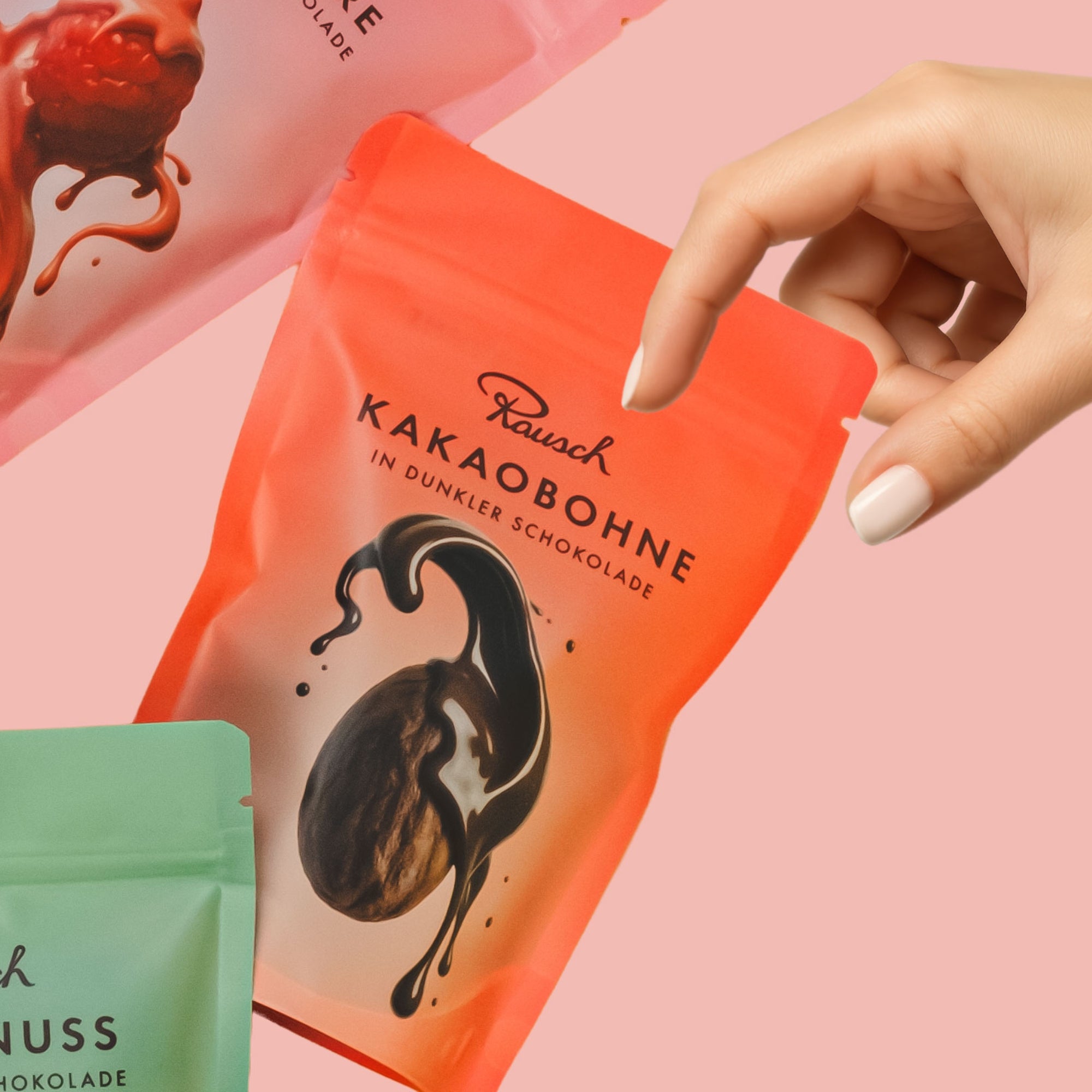 SCHOKOLIERTE KAKAOBOHNEN 60% - Rausch