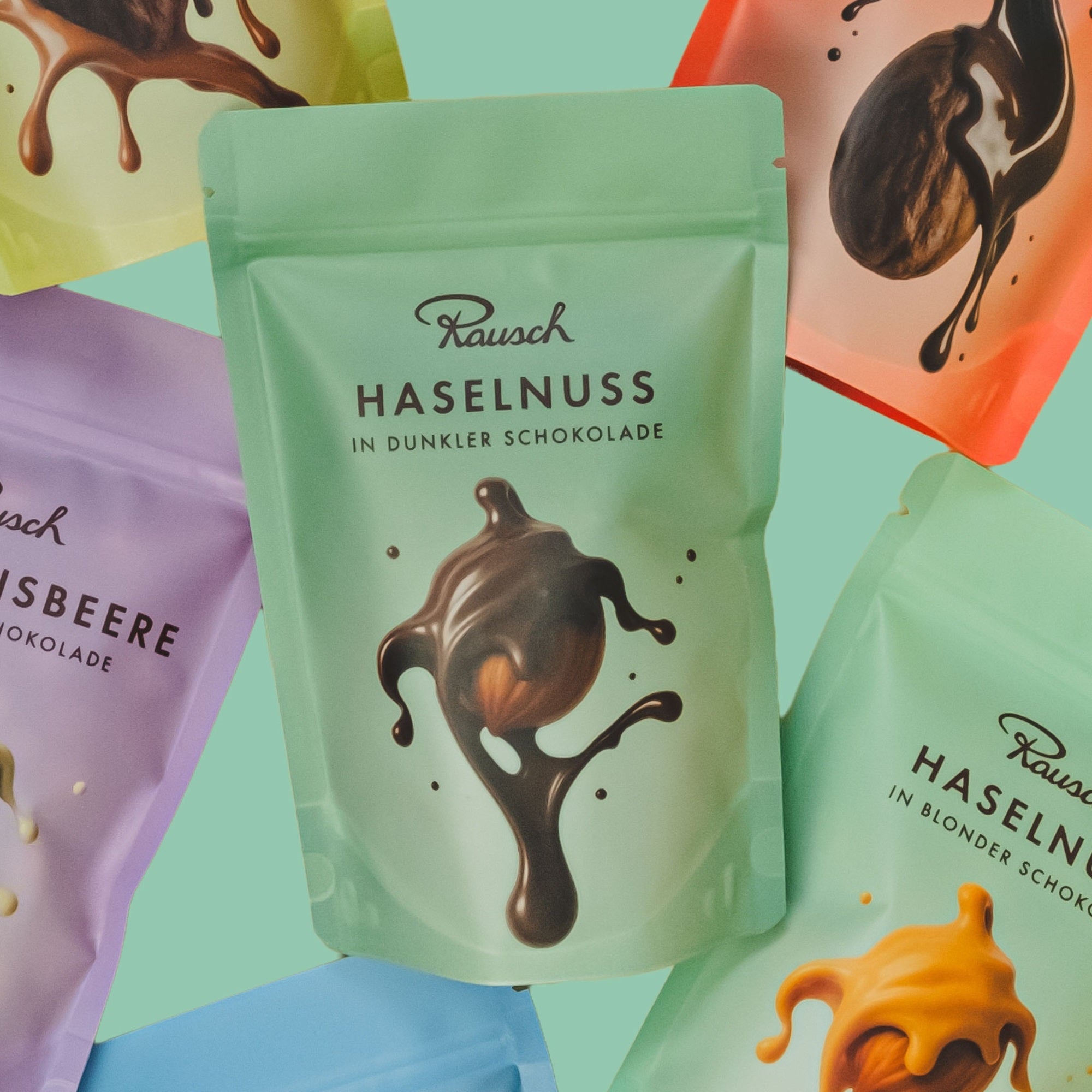 SCHOKOLIERTE HASELNUSS PERU 60% - Rausch