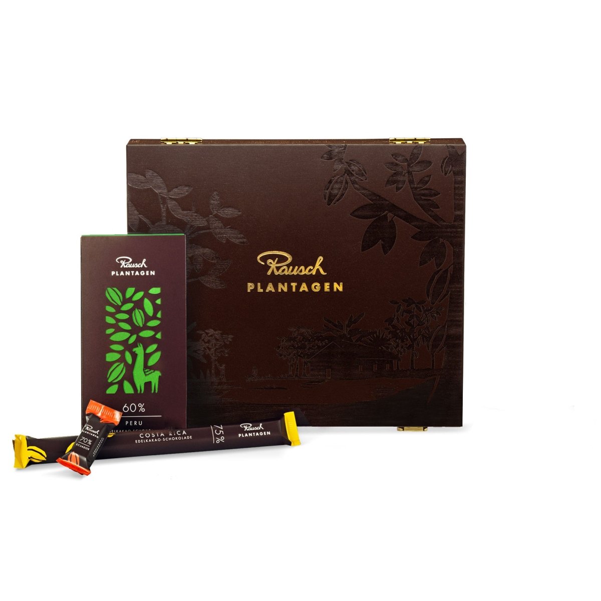 ›RAUSCH PLANTAGEN‹ HOLZ SCHATULLE - Rausch