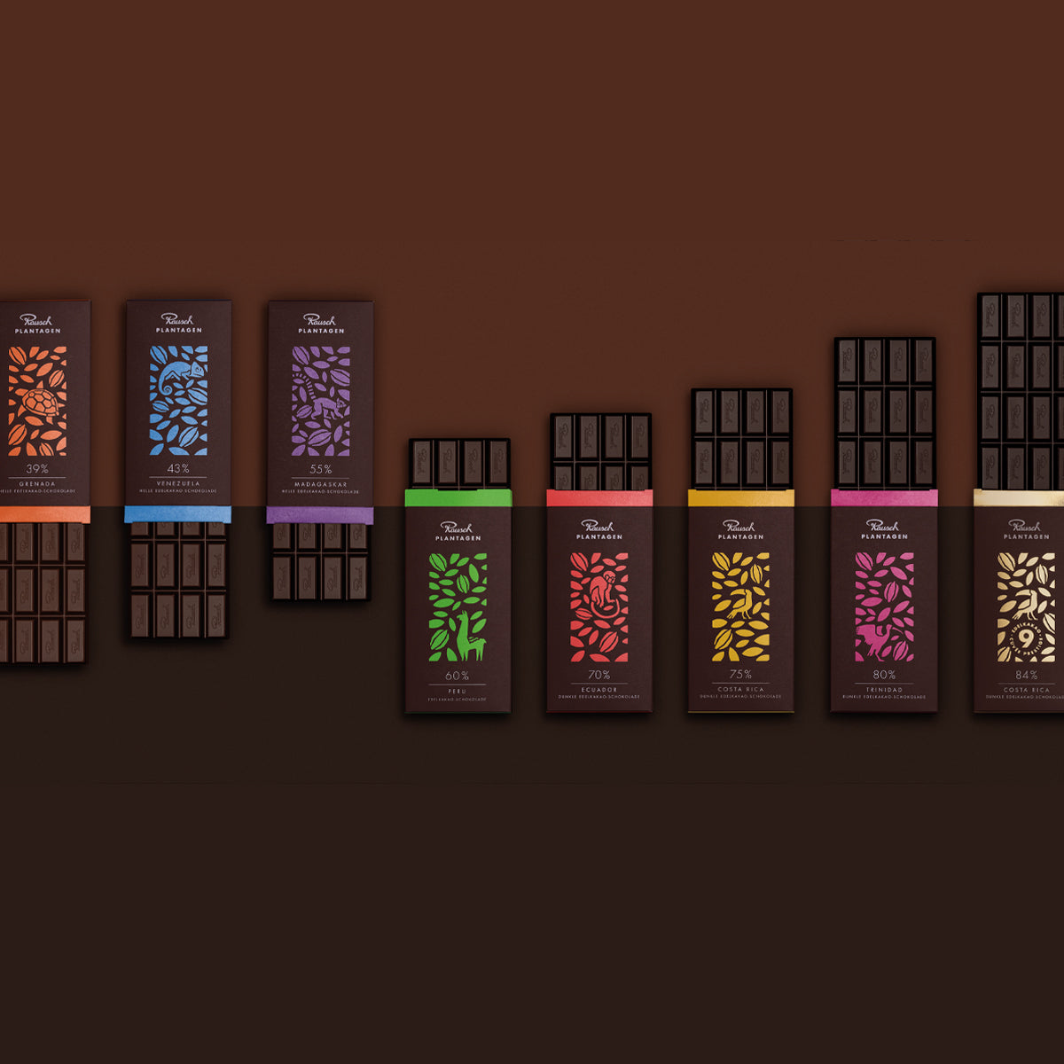 Rausch Edelkakao Schokolade alle Sorten