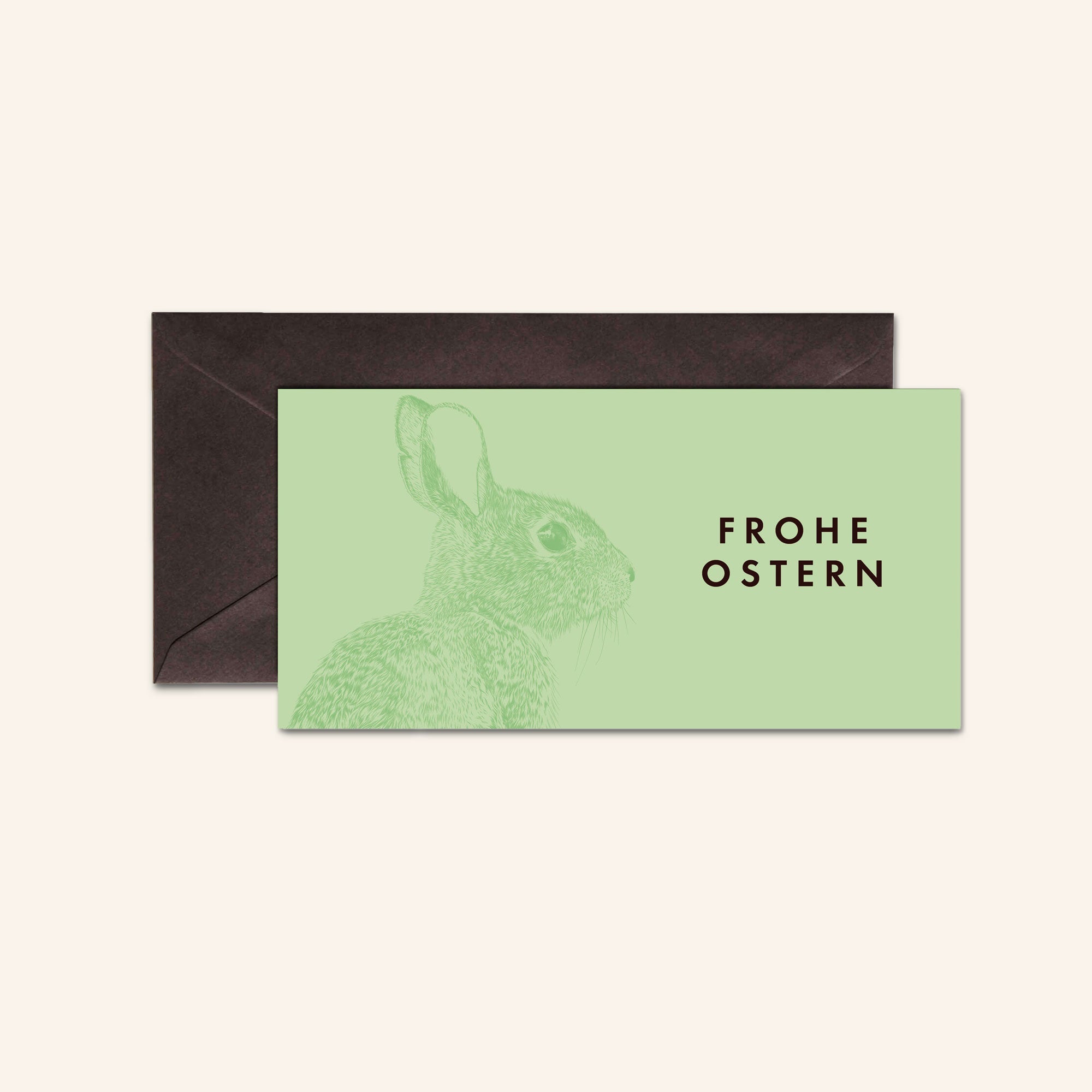 GRUSSKARTE FROHE OSTERN Rausch