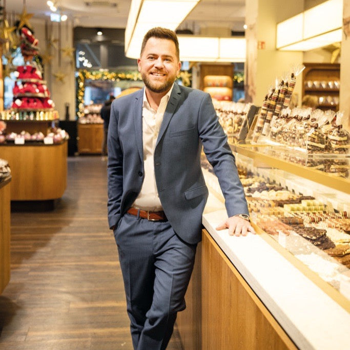 Robert Rausch im Schokoladenhaus Berlin