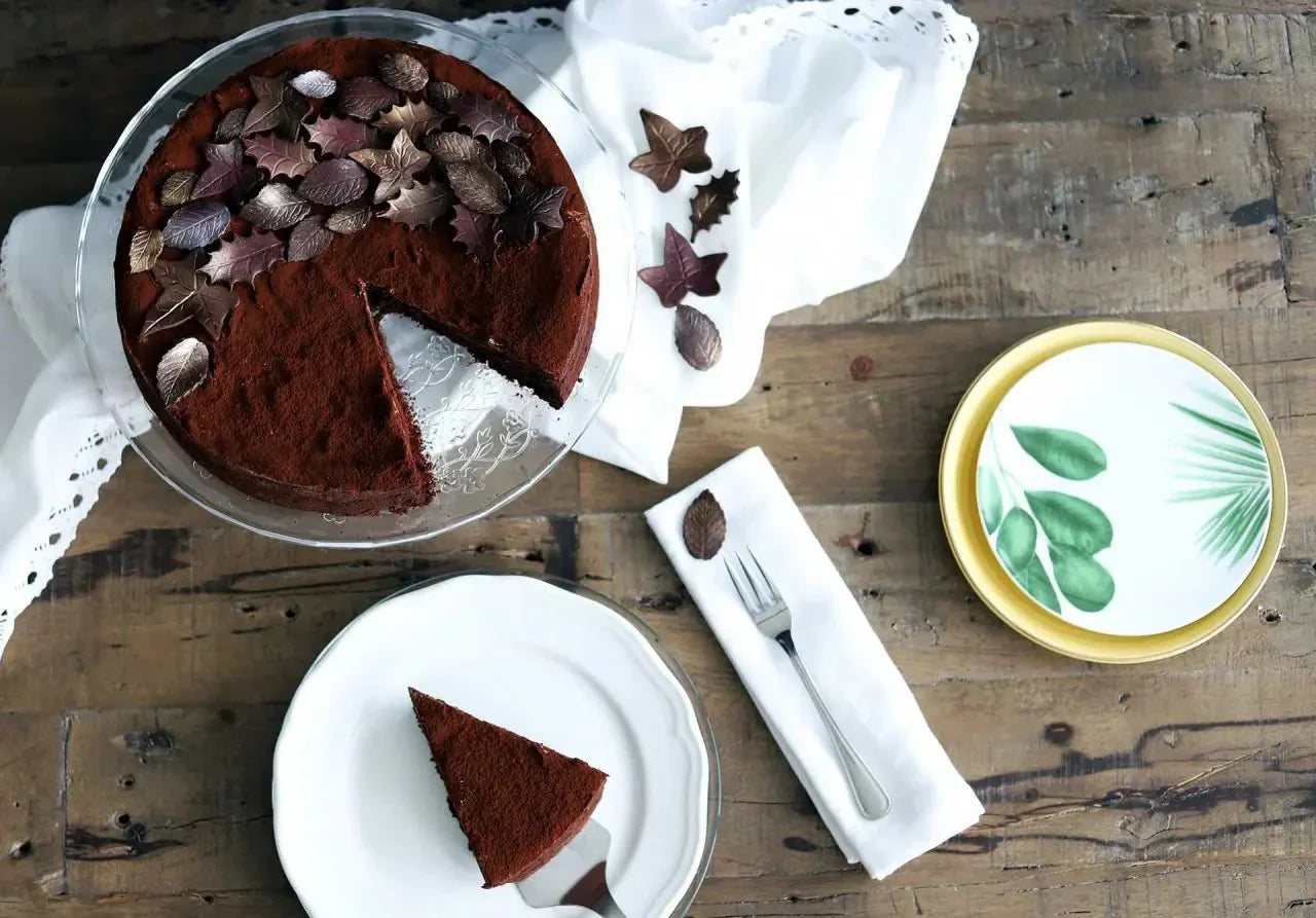 Glutenfreier Schokoladen-Orangen-Fudge-Cake Rausch