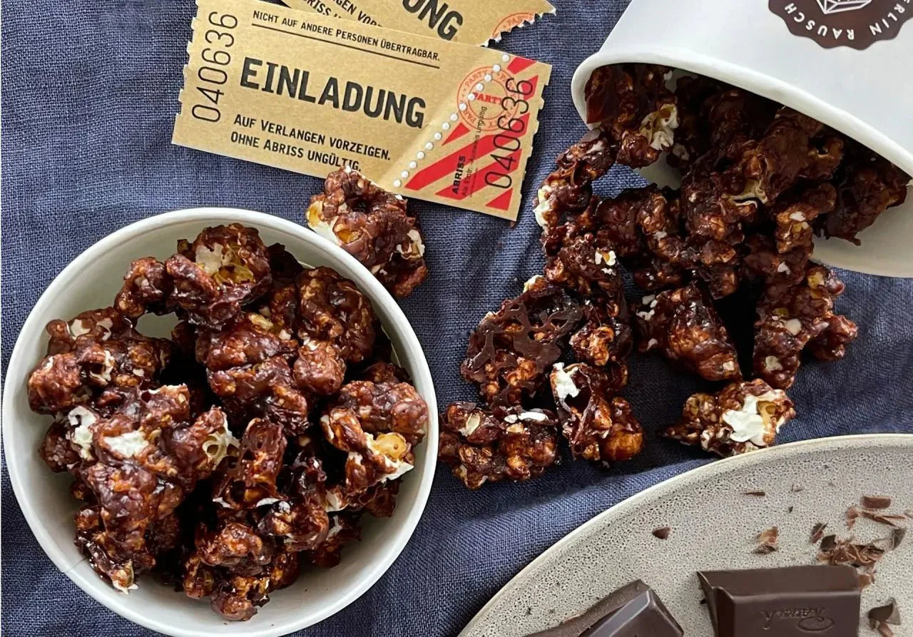 Schokoladen-Popcorn Rausch