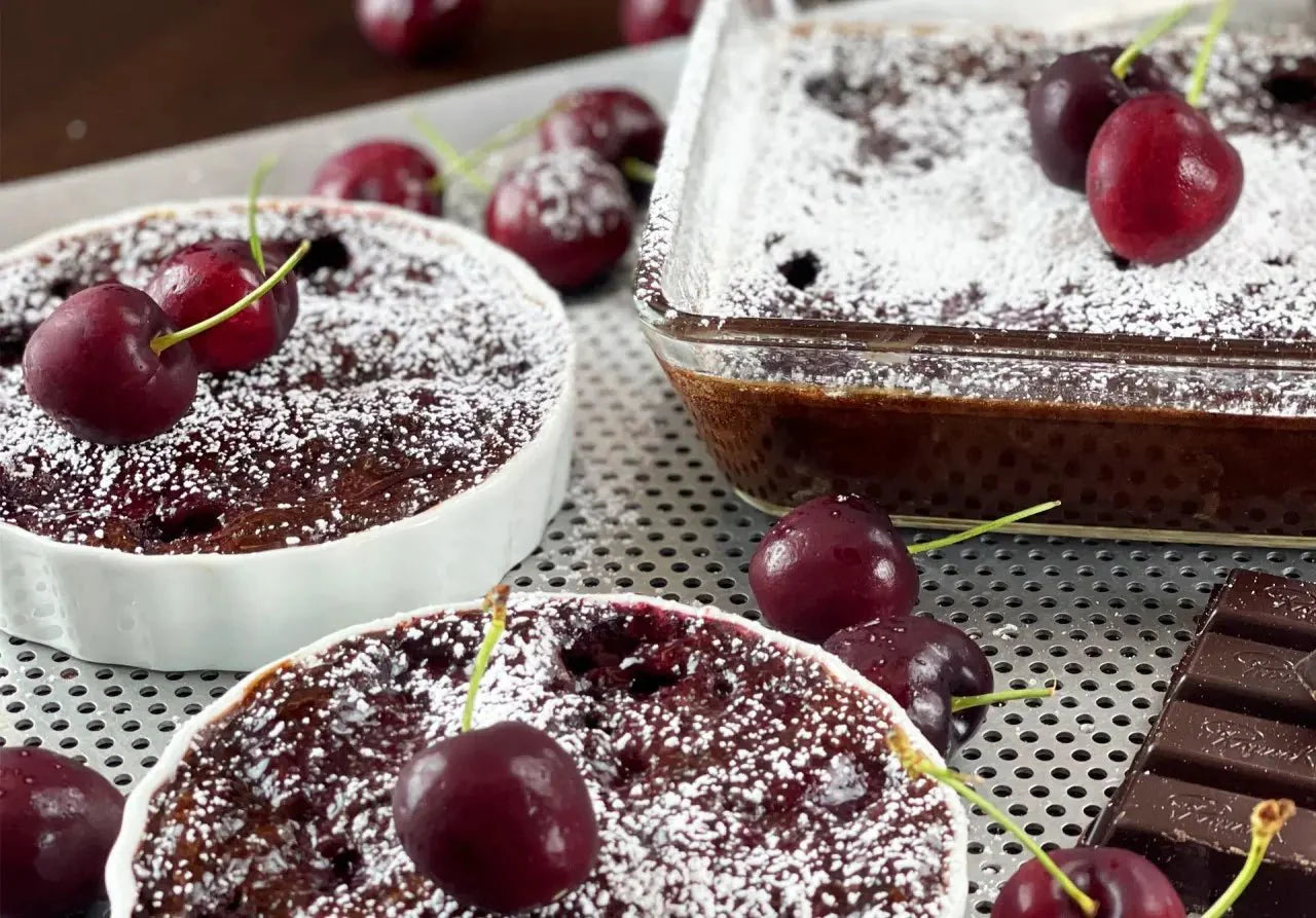 Schokoladen-Kirsch-Clafoutis Rausch