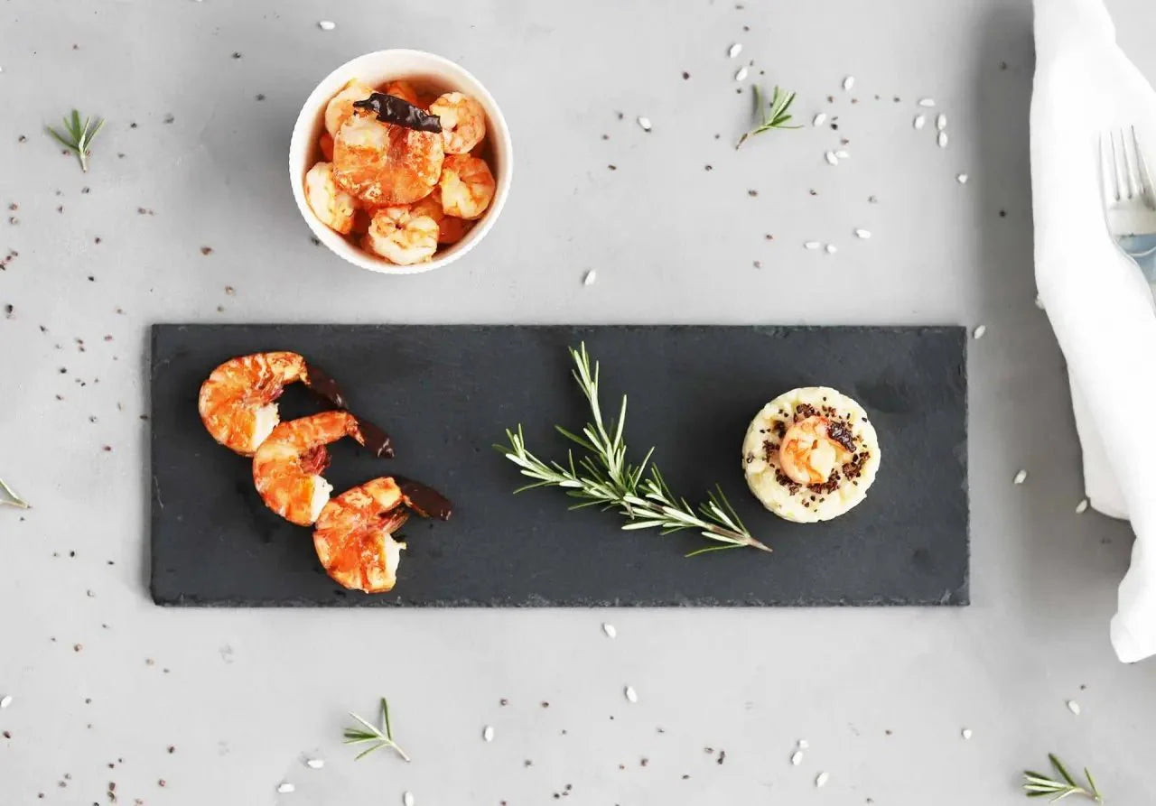 Risotto-mit-weißer-Schokolade-und-Scampi Rausch