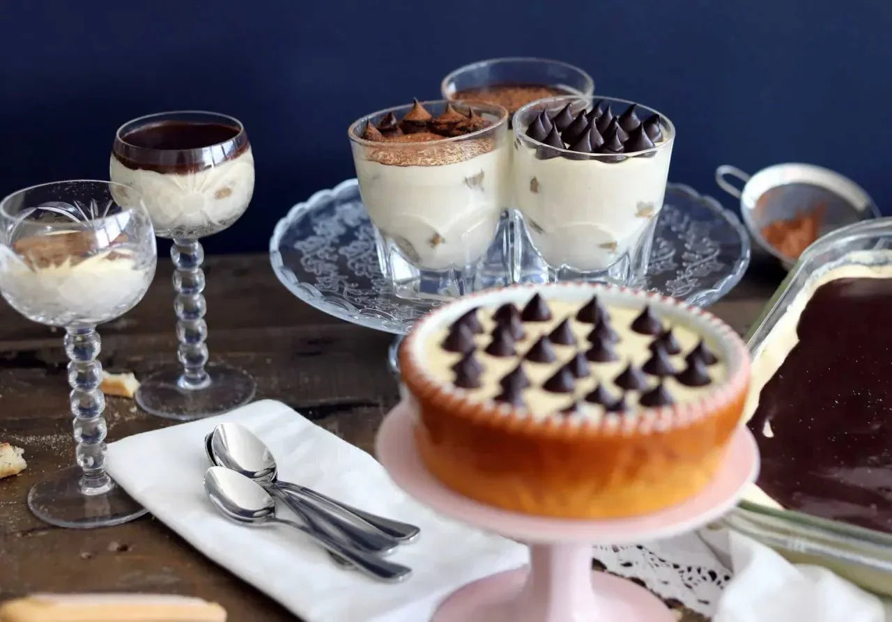 Tiramisu mit Ganache aus dunkler Edelkakao-Schokolade Rausch