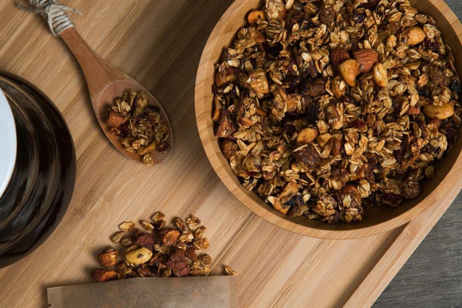 Hafer-Mandel-Granola Rausch