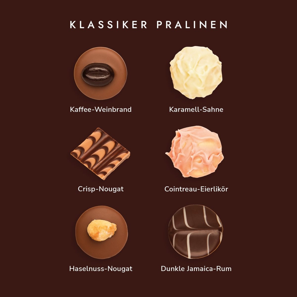KLASSIKER PRALINEN - Rausch