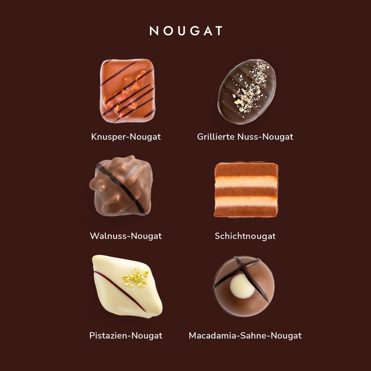 NOUGATPRALINEN - Rausch