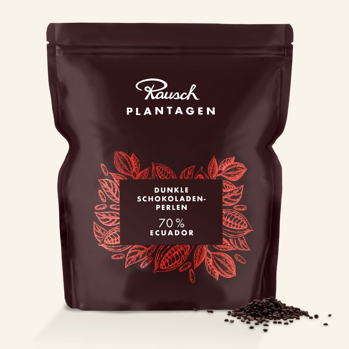 SCHOKOLADEN-PERLEN ECUADOR 70% - Rausch