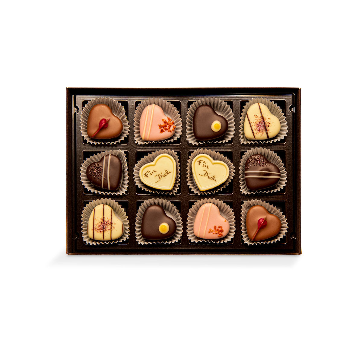 HERZPRALINEN I 12 St. Rausch