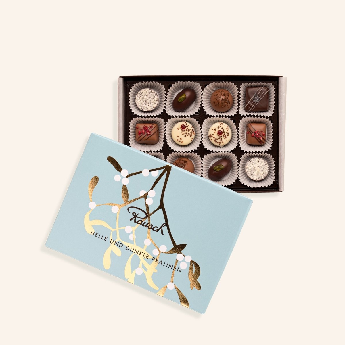 HELLE UND DUNKLE PRALINEN ZUM FEST - Rausch