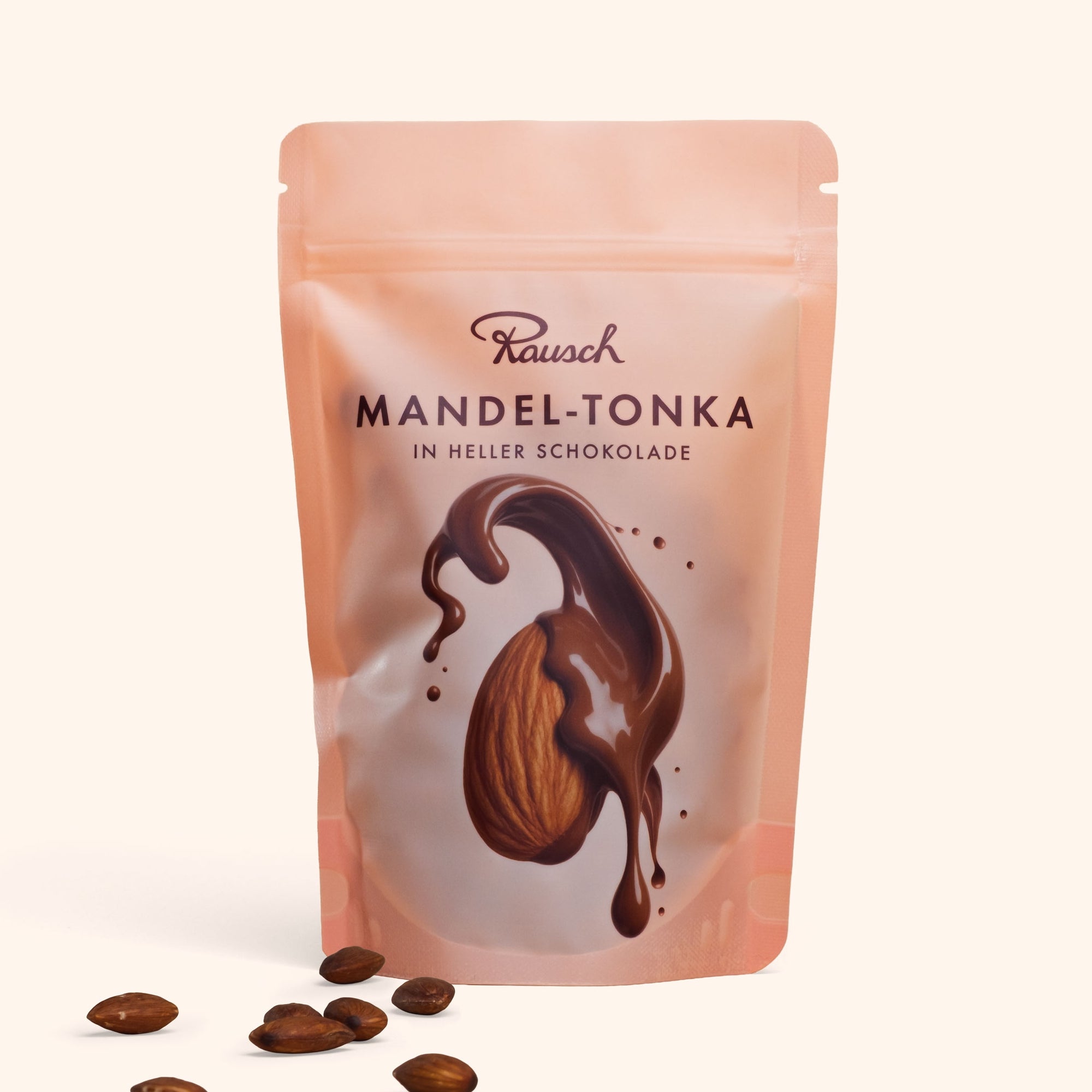 SCHOKOLIERTE MANDEL TONKA 43% - Rausch