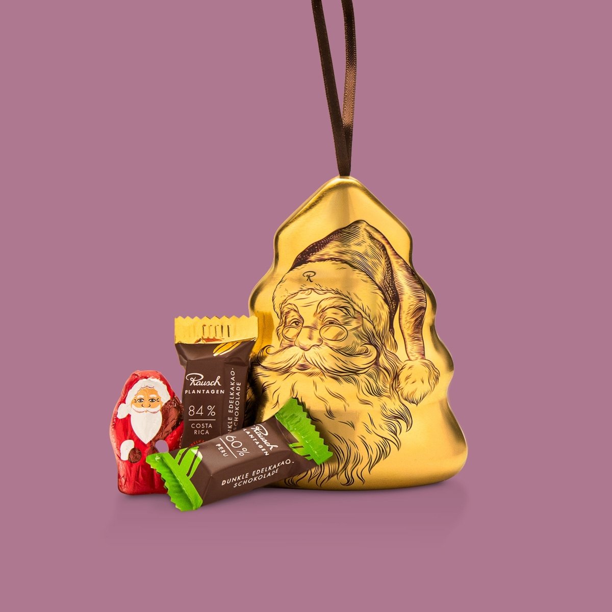 SCHMUCKDOSE WEIHNACHTSBAUM GOLD - Rausch