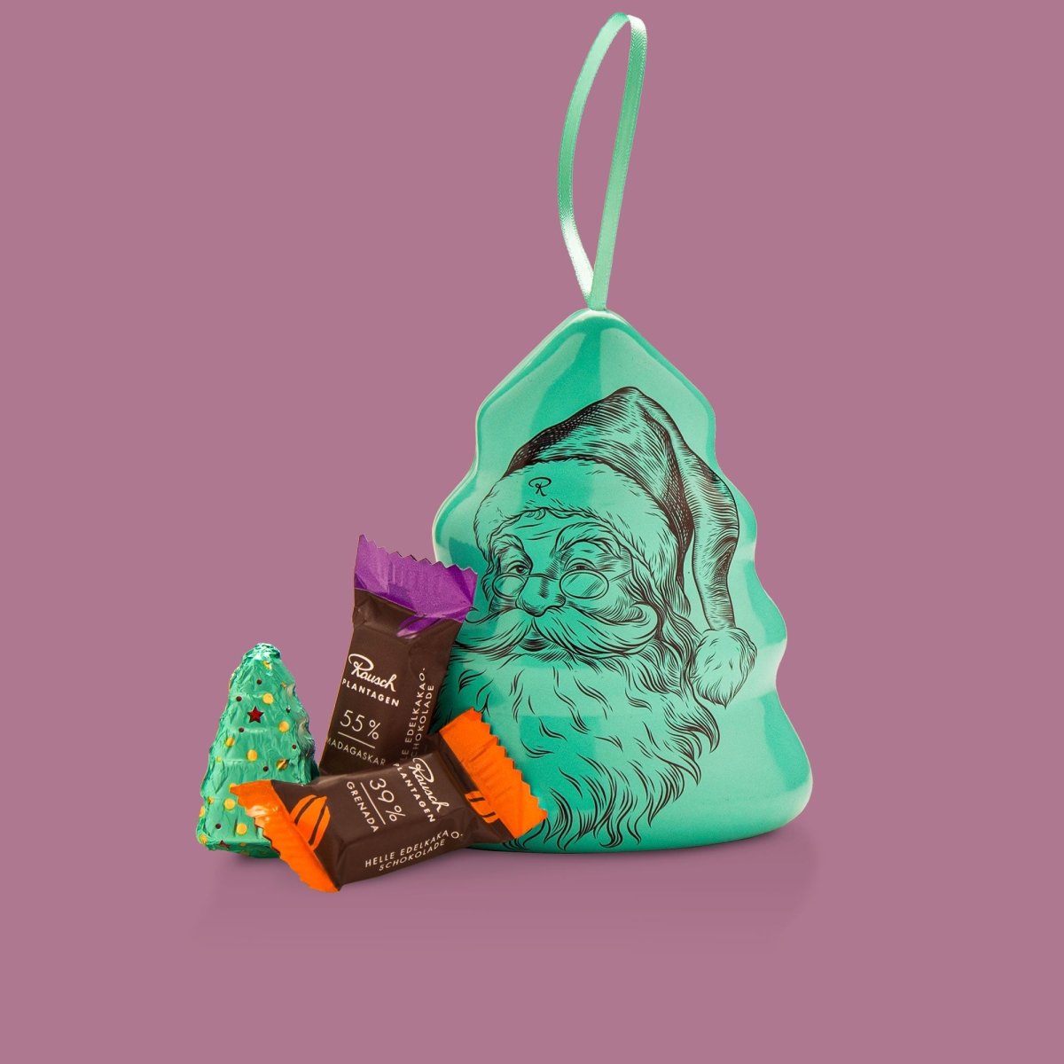 SCHMUCKDOSE WEIHNACHTSBAUM GRÜN - Rausch