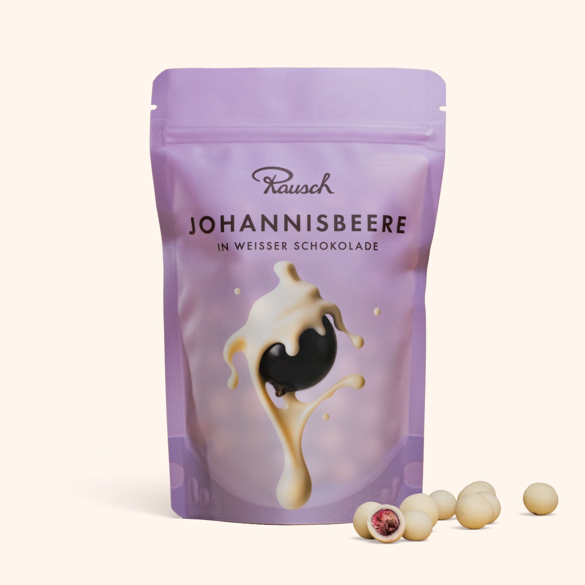 SCHOKOLIERTE JOHANNISBEERE WEISS - Rausch