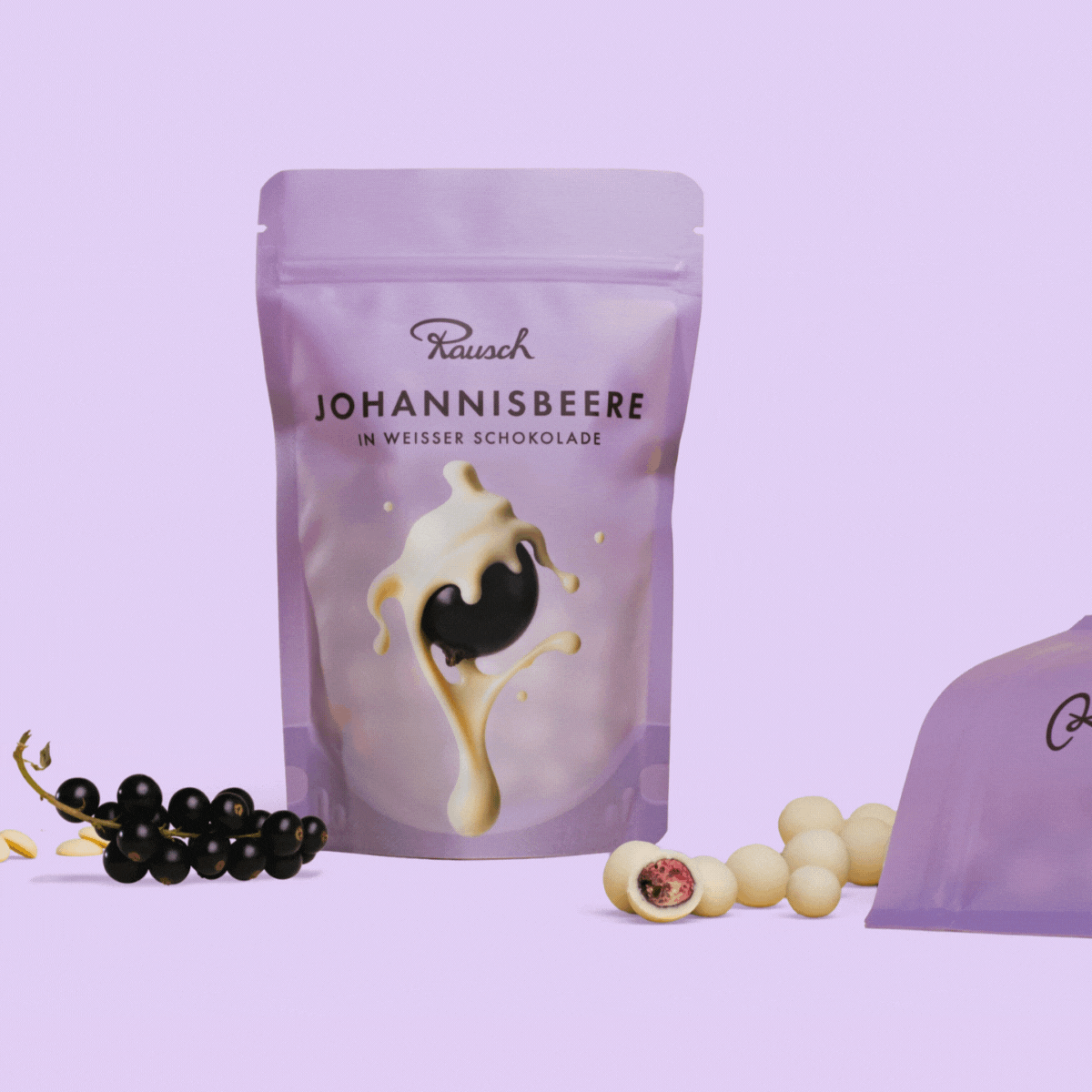 SCHOKOLIERTE JOHANNISBEERE WEISS - Rausch