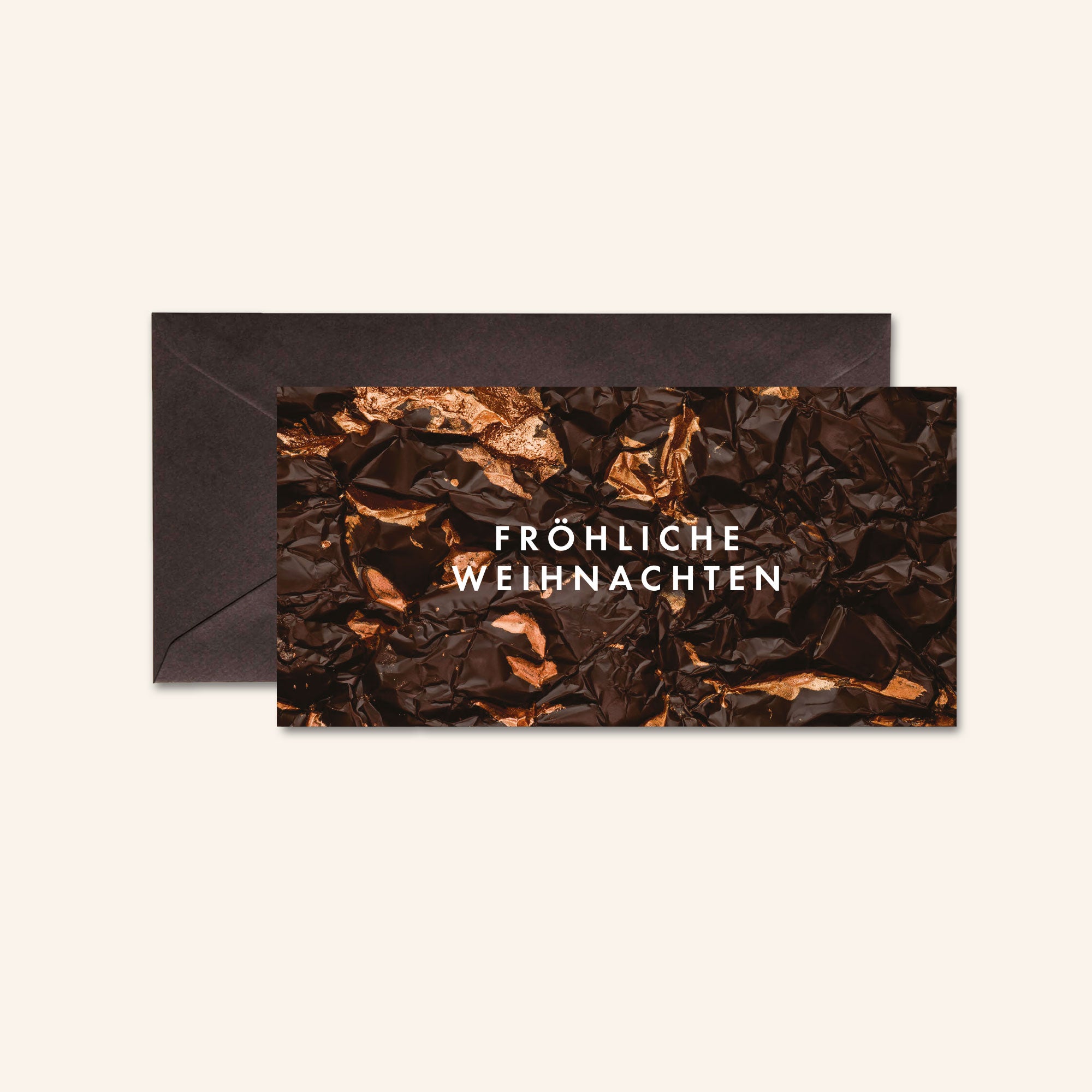 GRUSSKARTE FRÖHLICHE WEIHNACHTEN - Rausch