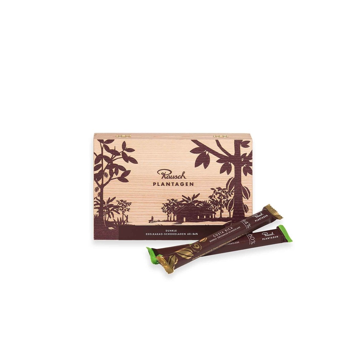 ›RAUSCH PLANTAGEN‹ HOLZBOX DUNKEL - Rausch
