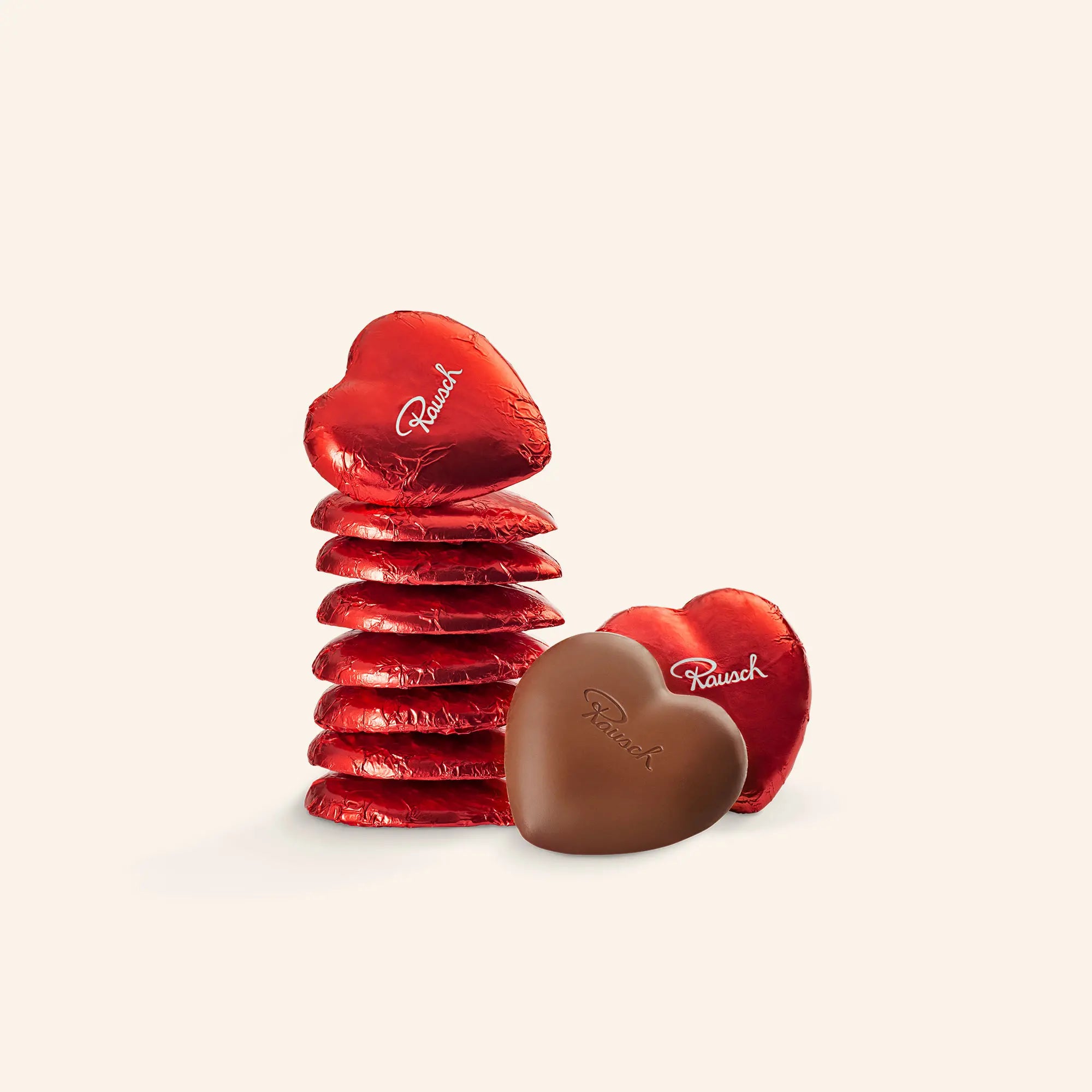 SCHOKOLADEN-HERZEN ROT - Rausch