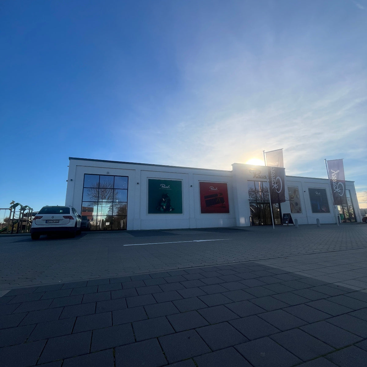 Außenbereich Schokoladenhaus Peine