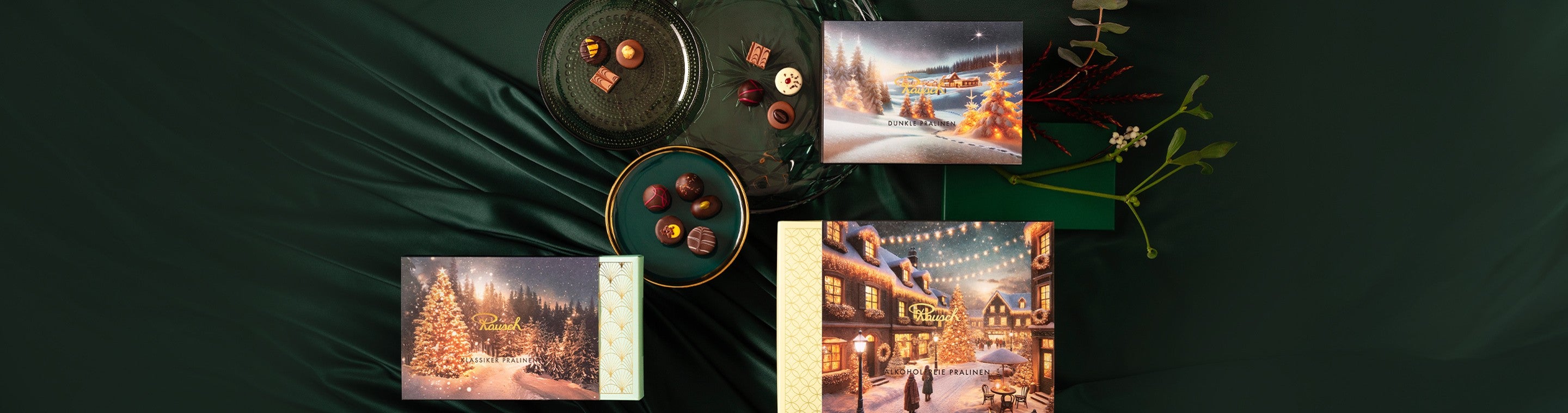 Banner weihnachtspralinen 25