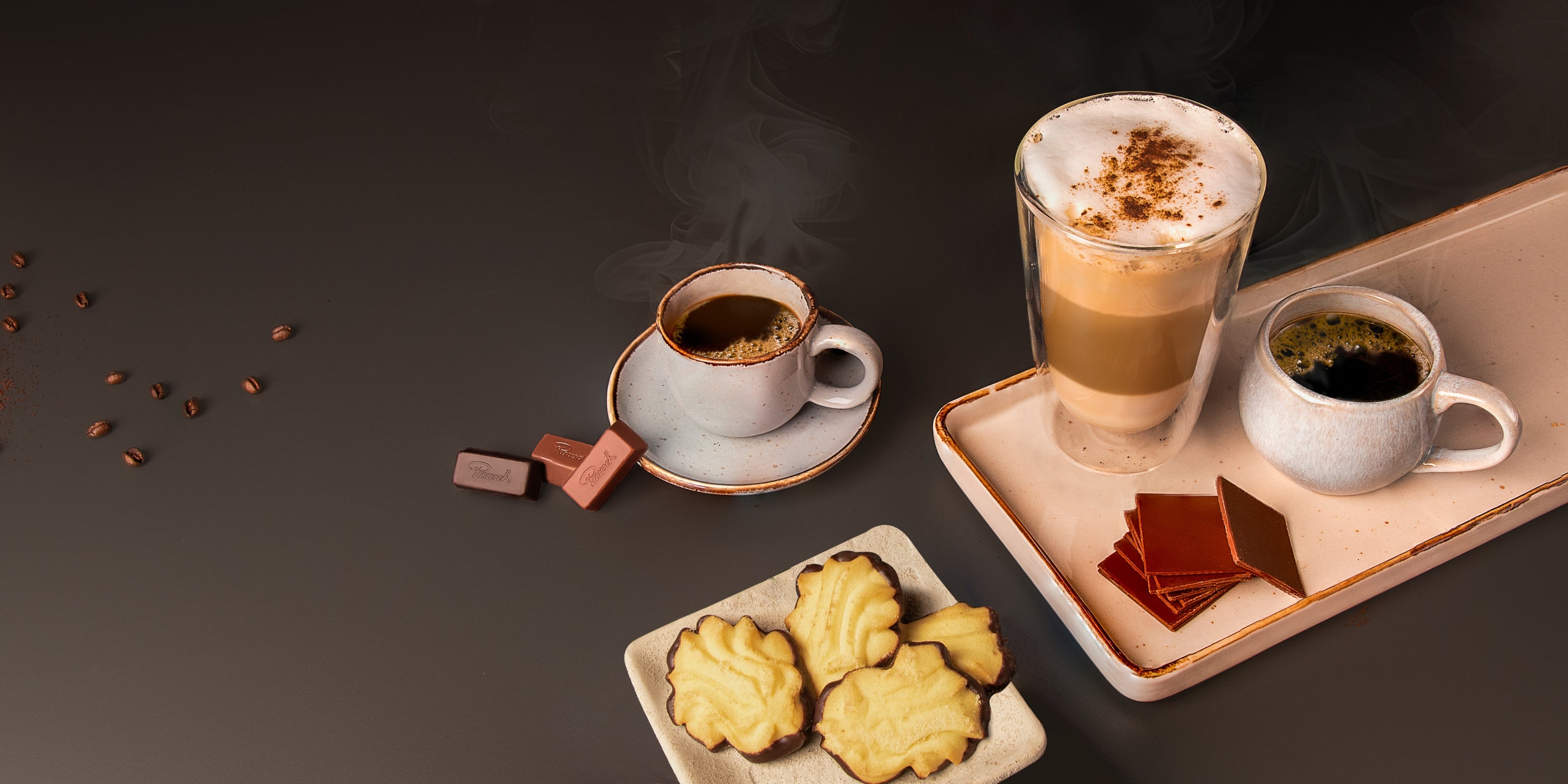 Rausch Kaffee und Gebäck Moodbild