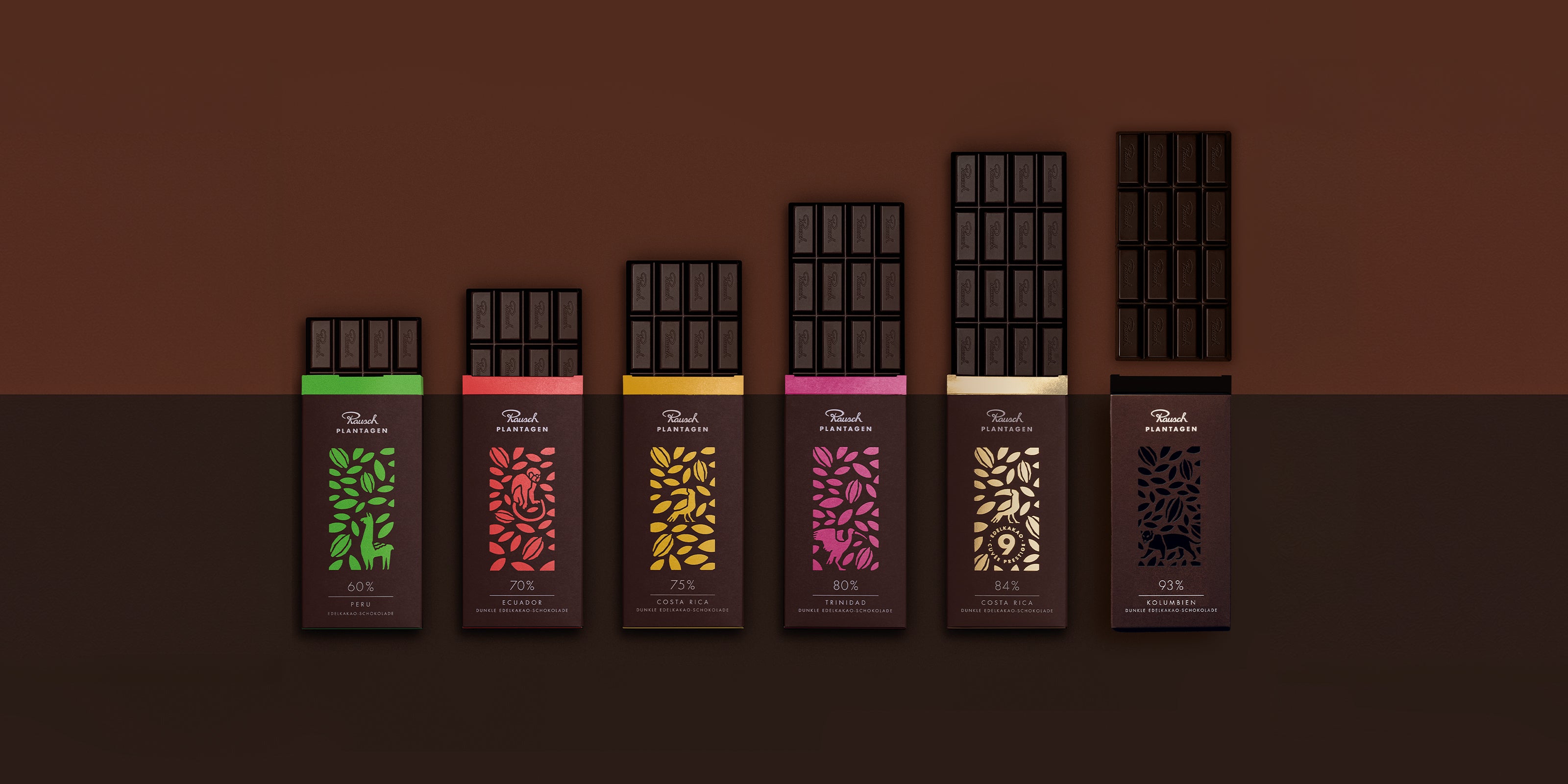 Rausch Banner Vegane Schokoladen